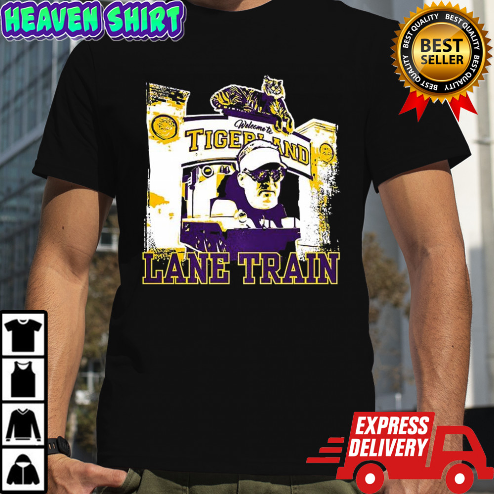 LSU vs Ole Miss Welcome to Tigerland lane train shirt