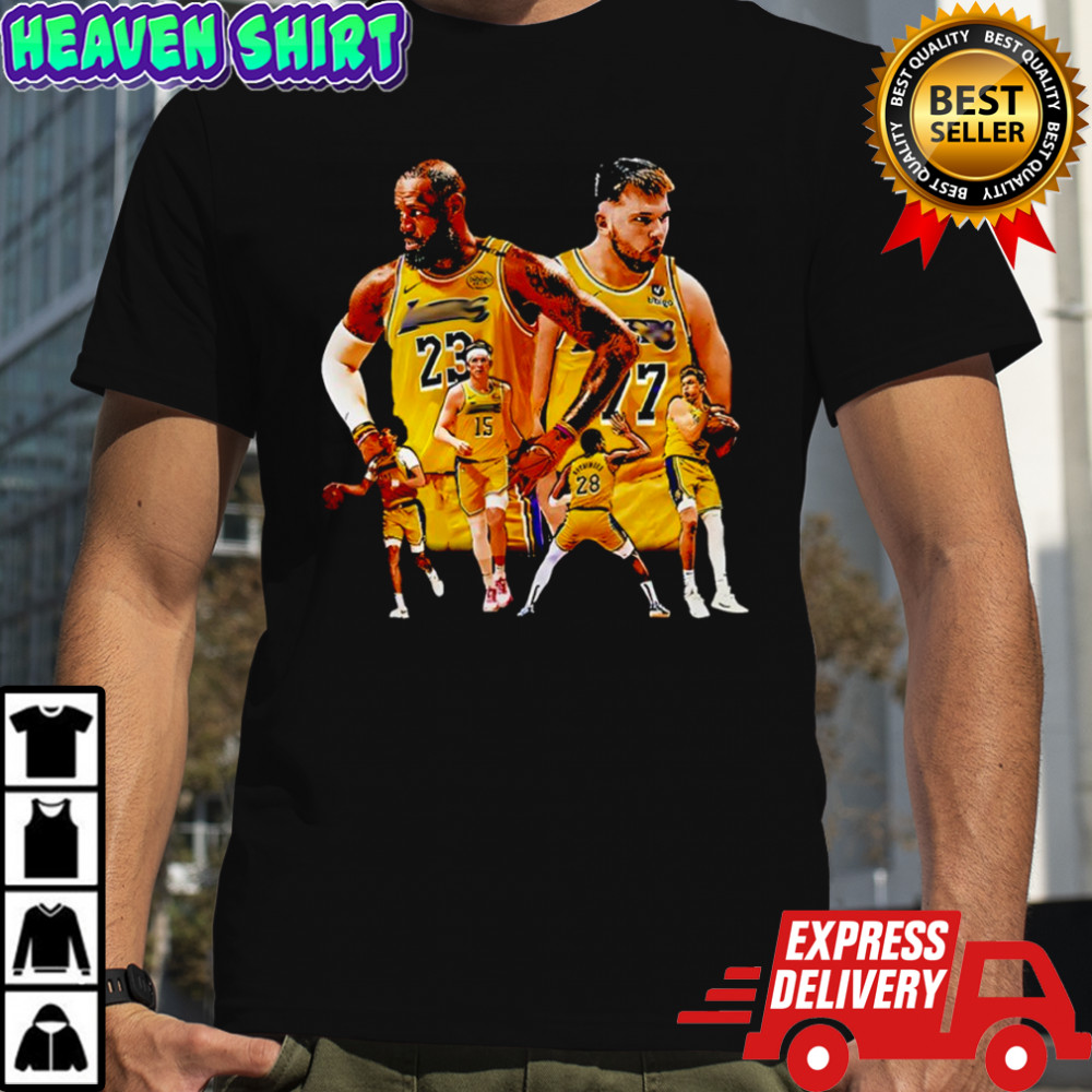 Luka Doncic LeBron Los Angeles Lakers Shirt