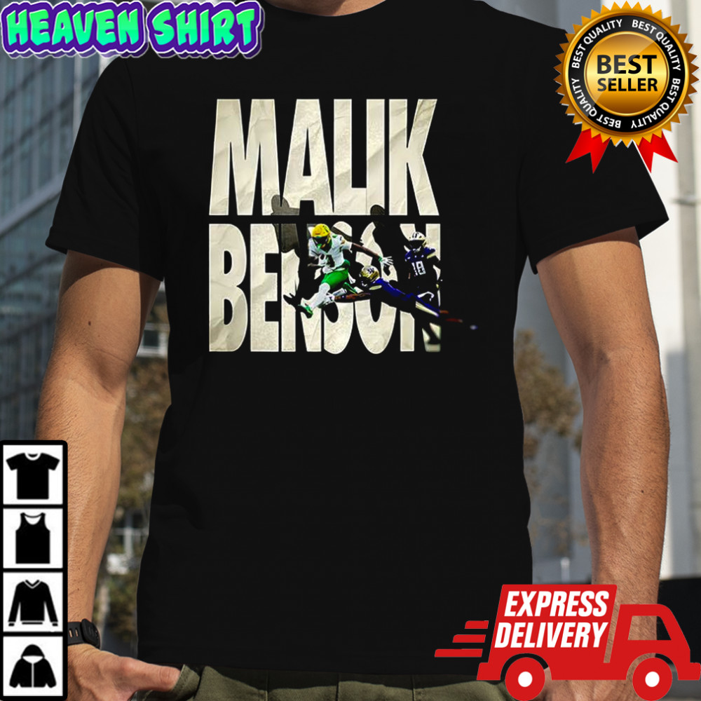 Malik Benson Ducks defeat Huskies 26-14 shirt