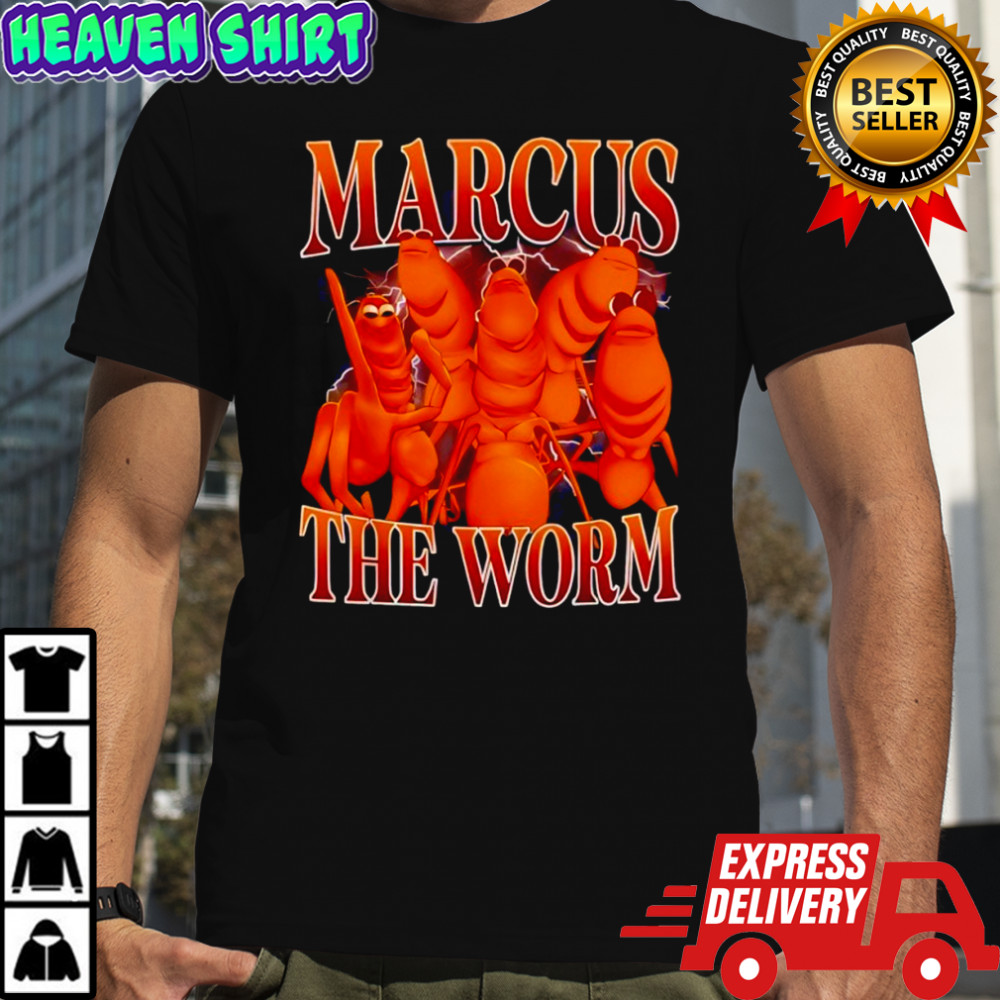 Marcus The Worm Meme Funny Retro 90s shirt
