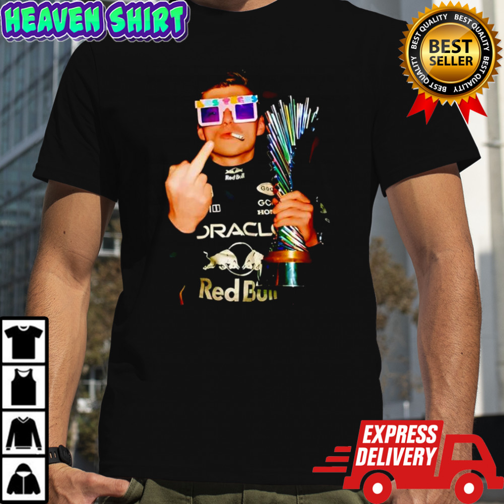 Max Verstappen Champion F1 driver shirt