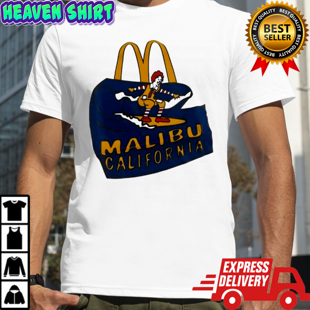 McDonald’s Malibu California graphic shirt