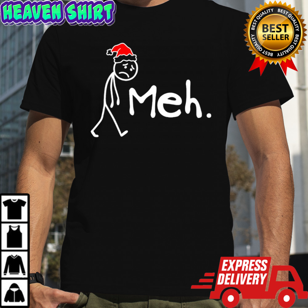 Meh. Funny Christmas Introvert shirt