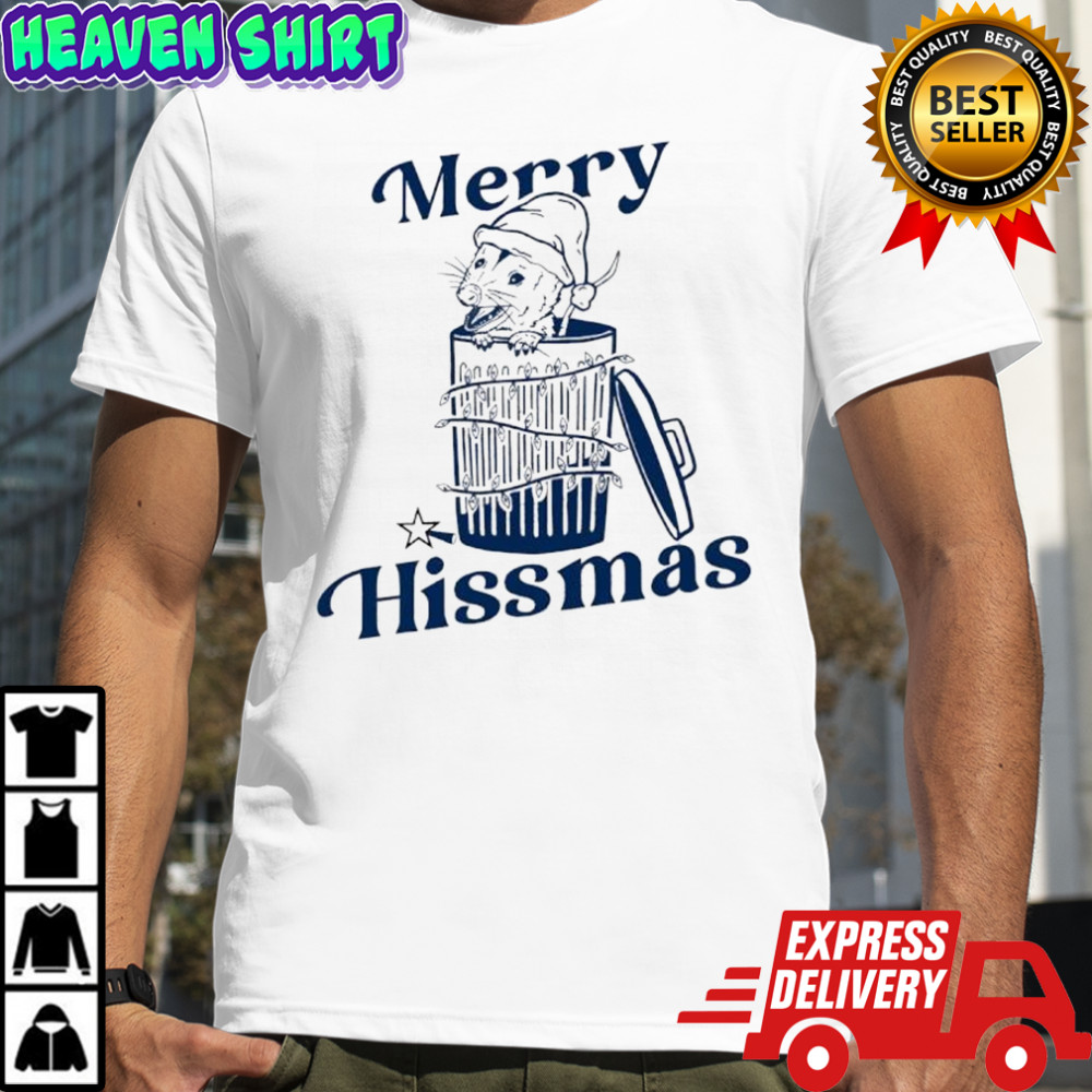 Merry Hissmas Trash shirt