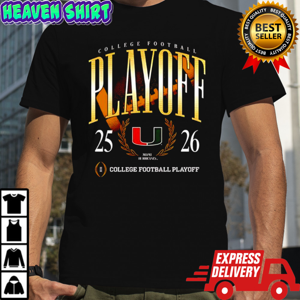 Miami ’25-’26 College Football Playoff shirt