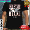 Miami Hurricanes vs Ohio State Buckeyes NCAA Cotton Bowl Classic 2025 matchup AT&T stadium shirt