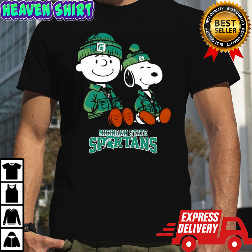 Michigan State Spartans x Snoopy and Charlie Brown shirt