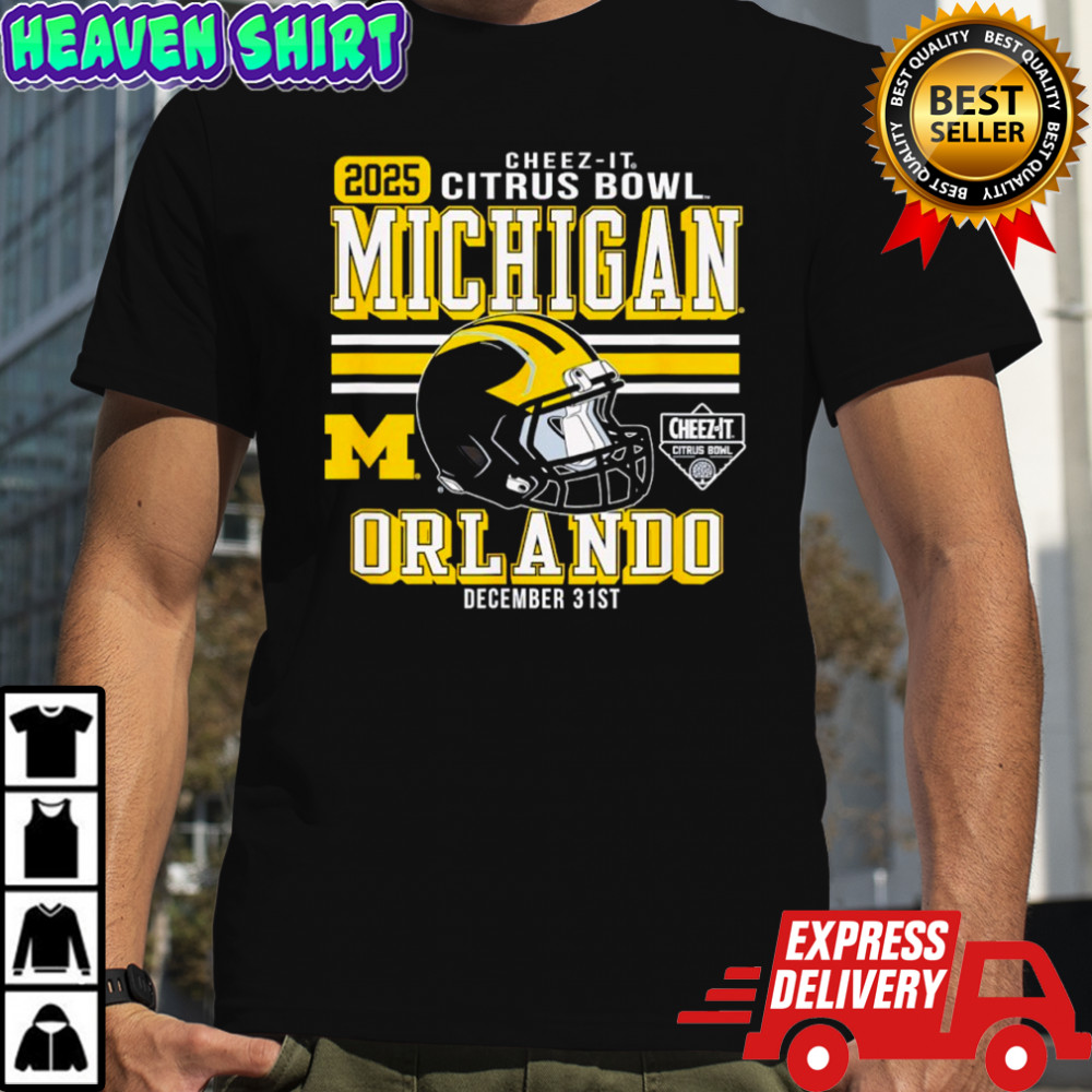 Michigan Wolverines Cheez-It Citrus Bowl Michigan 2025 shirt
