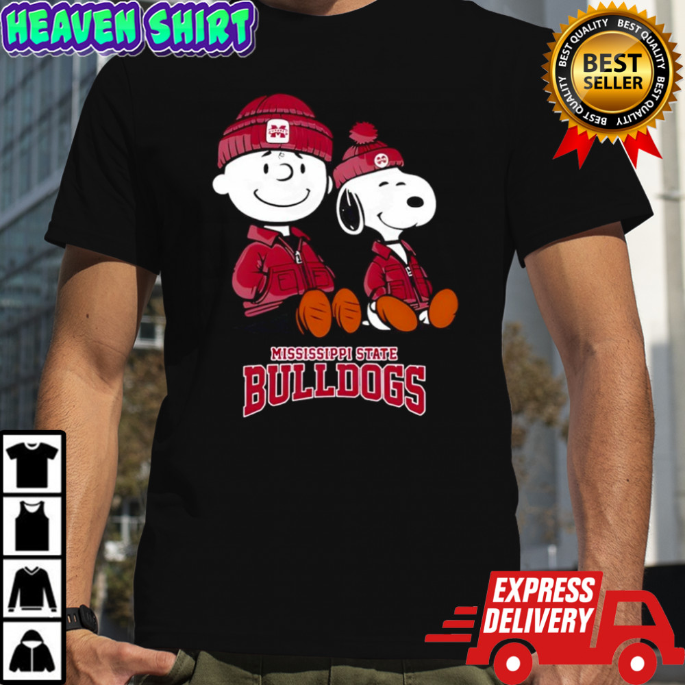 Mississippi State Bulldogs x Snoopy and Charlie Brown shirt