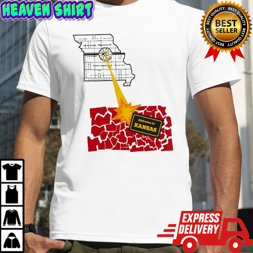 Missouri Border Blast welcome to Kansas shirt