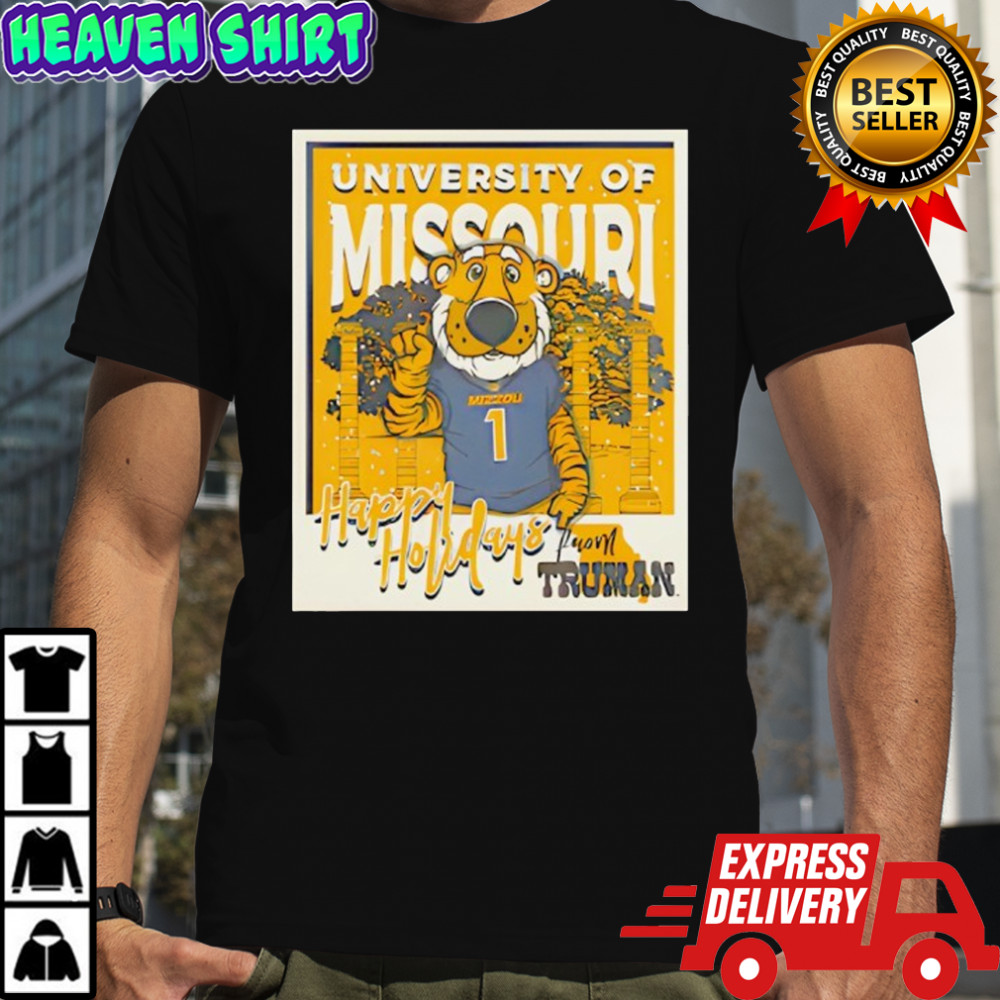 Missouri Tigers Snowy Polaroid shirt