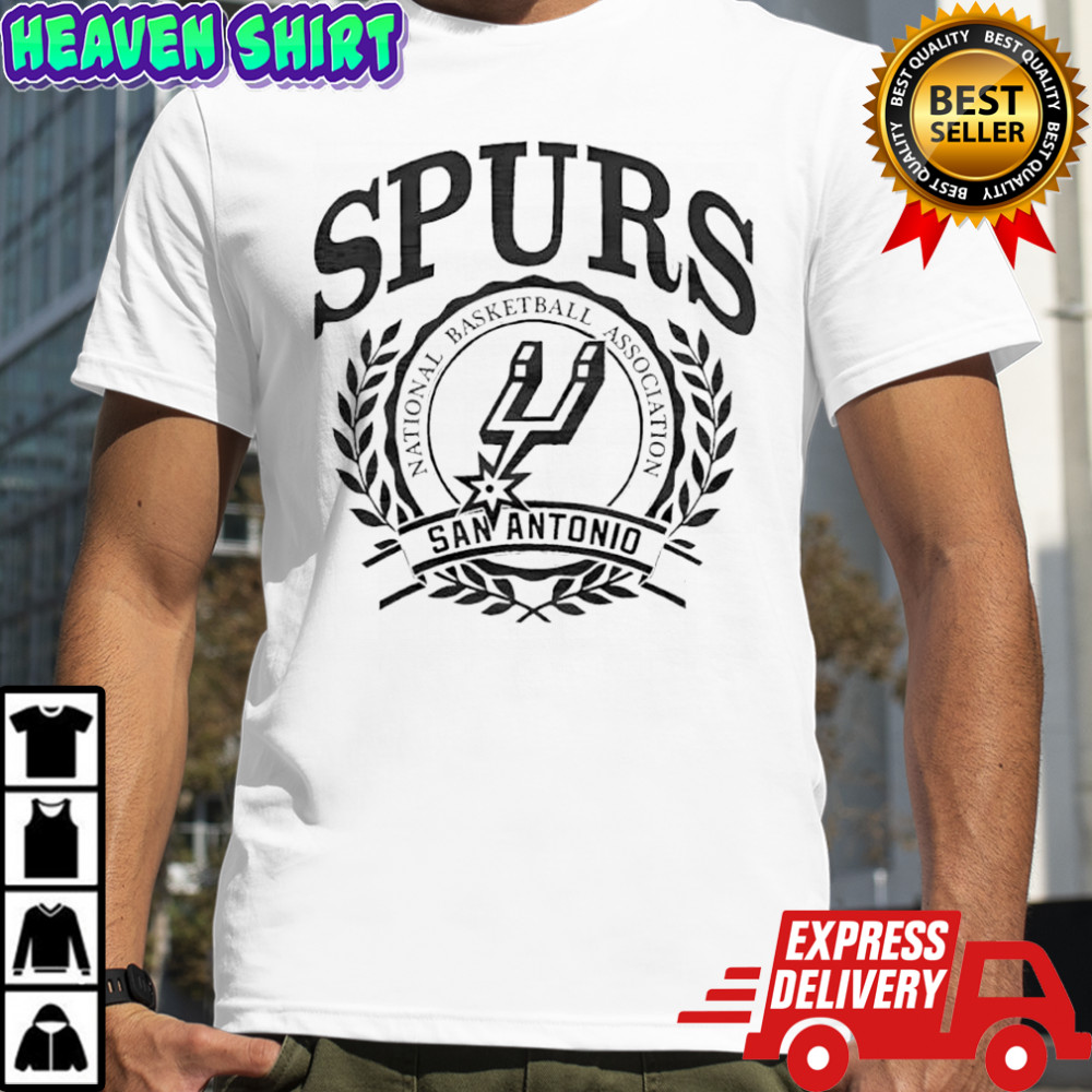 Naional basketball association San Antonio Spurs Crest logo shirt