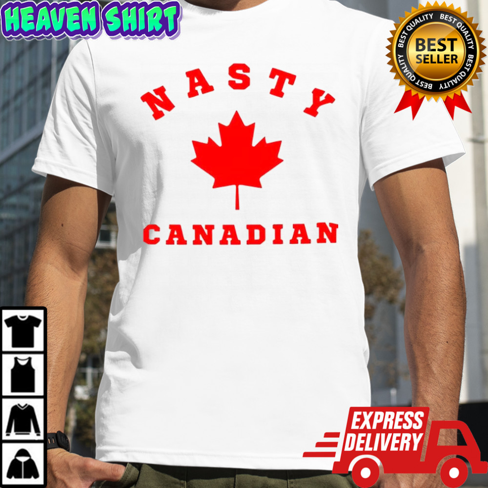 Nasty Canadians flag shirt