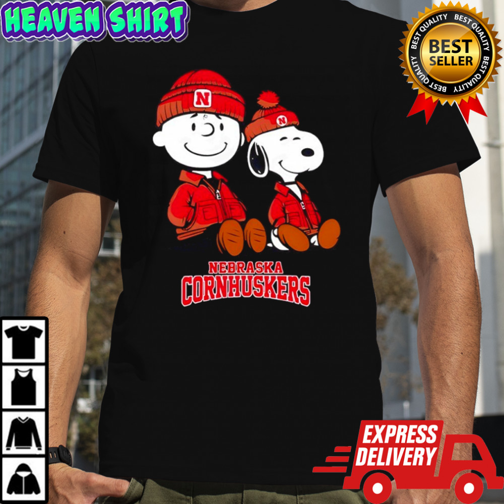 Nebraska Cornhuskers x Snoopy and Charlie Brown shirt