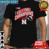 Nebraska Huskers Volleyball Champions 2025 BIG logo shirt