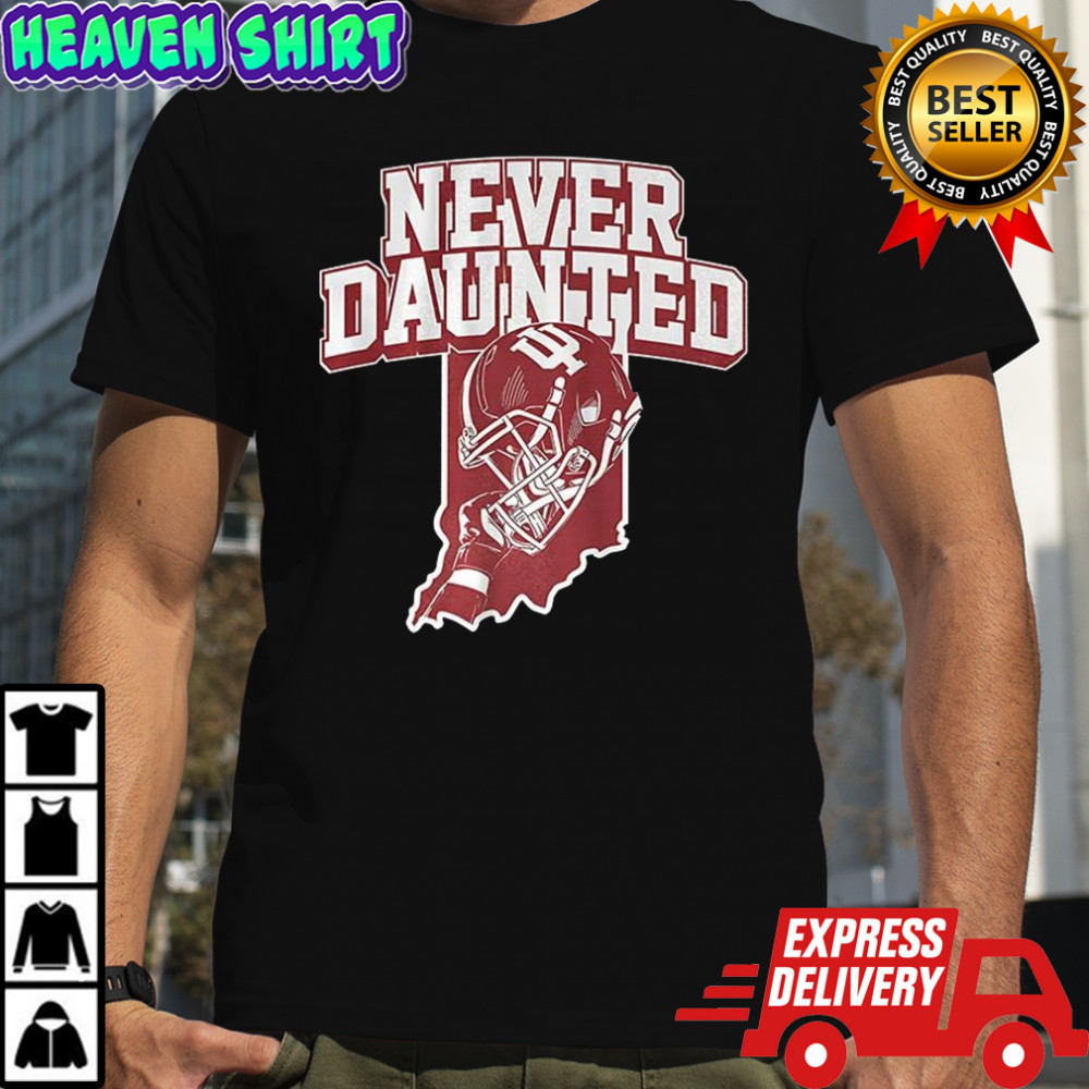 Never Daunted Indiana Hoosiers football shirt