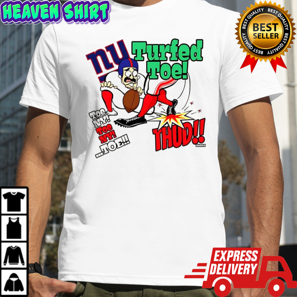 New York Giants Turfed Toe cartoon shirt