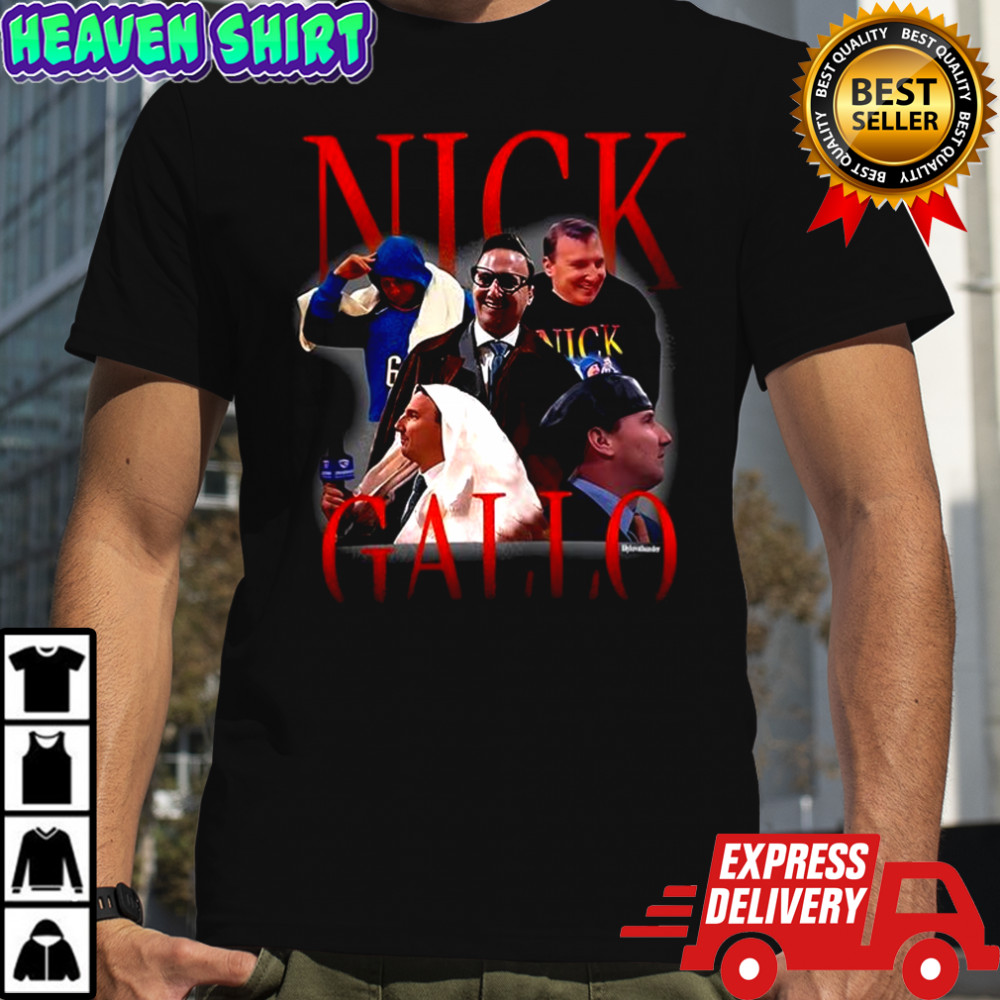 Nick Gallo graphic 2025 shirt