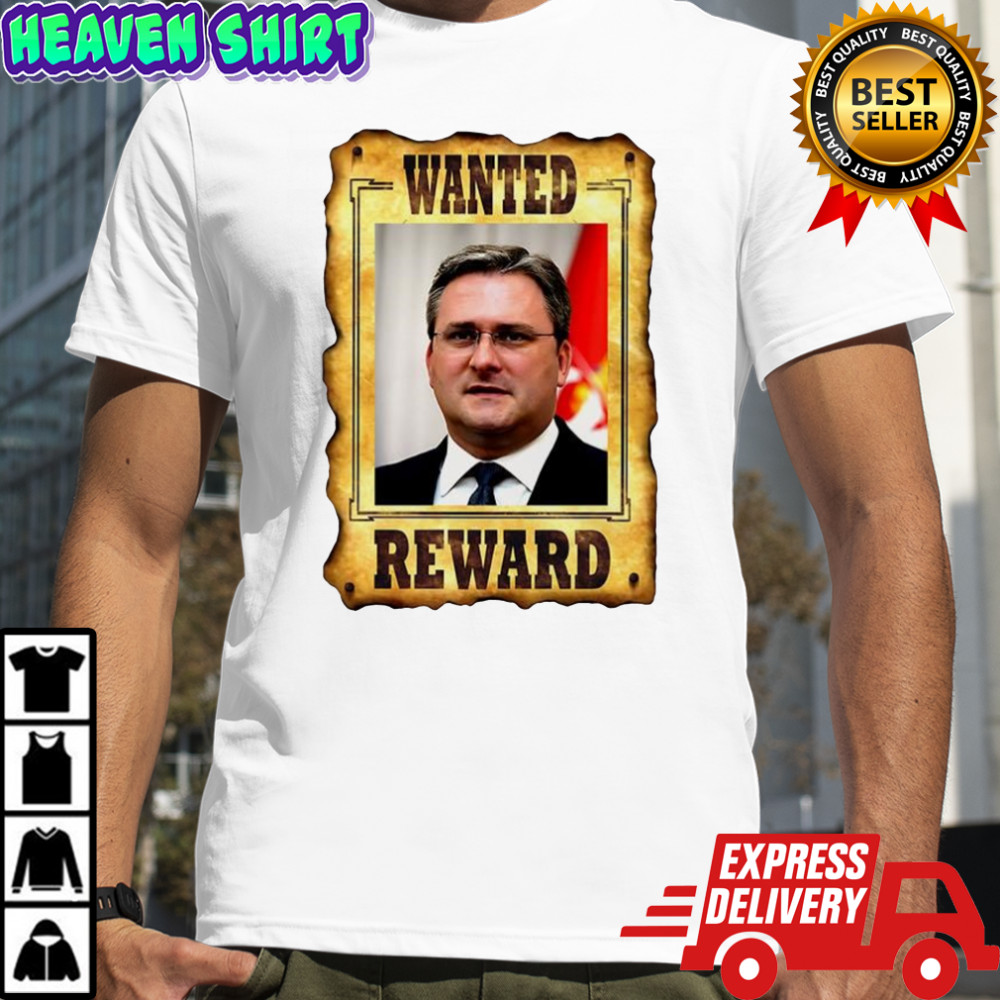Nikola Selaković wanted reward shirt