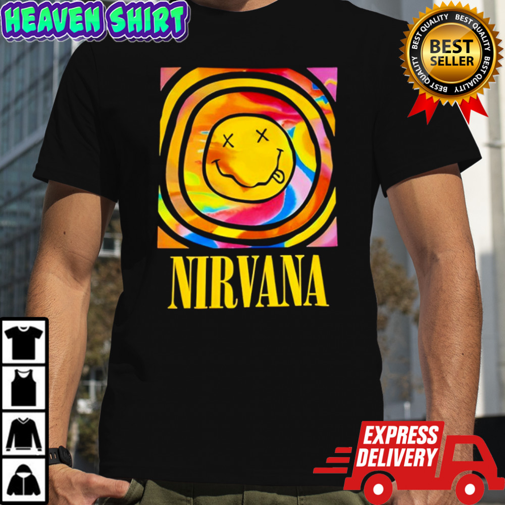 Nirvana Smiley Face Vintage Nirvana 90’S Shirt