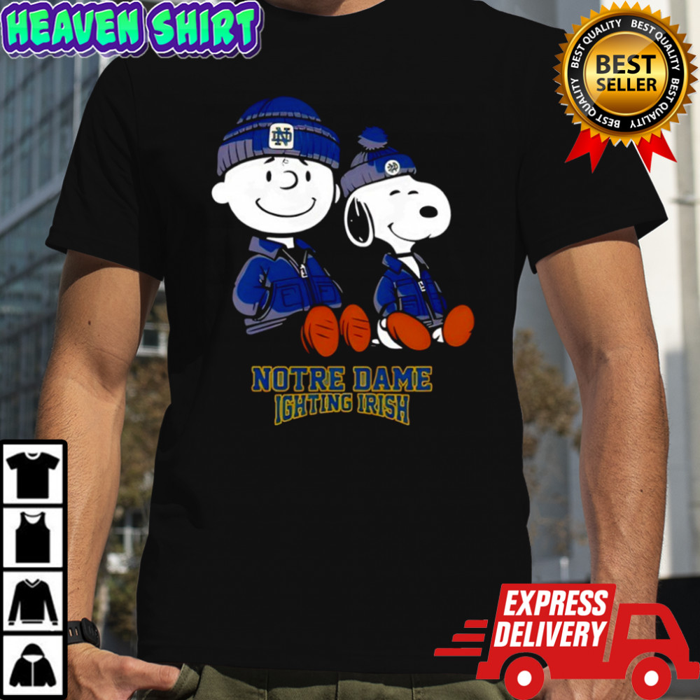 Notre Dame Fighting Irish x Snoopy and Charlie Brown shirt