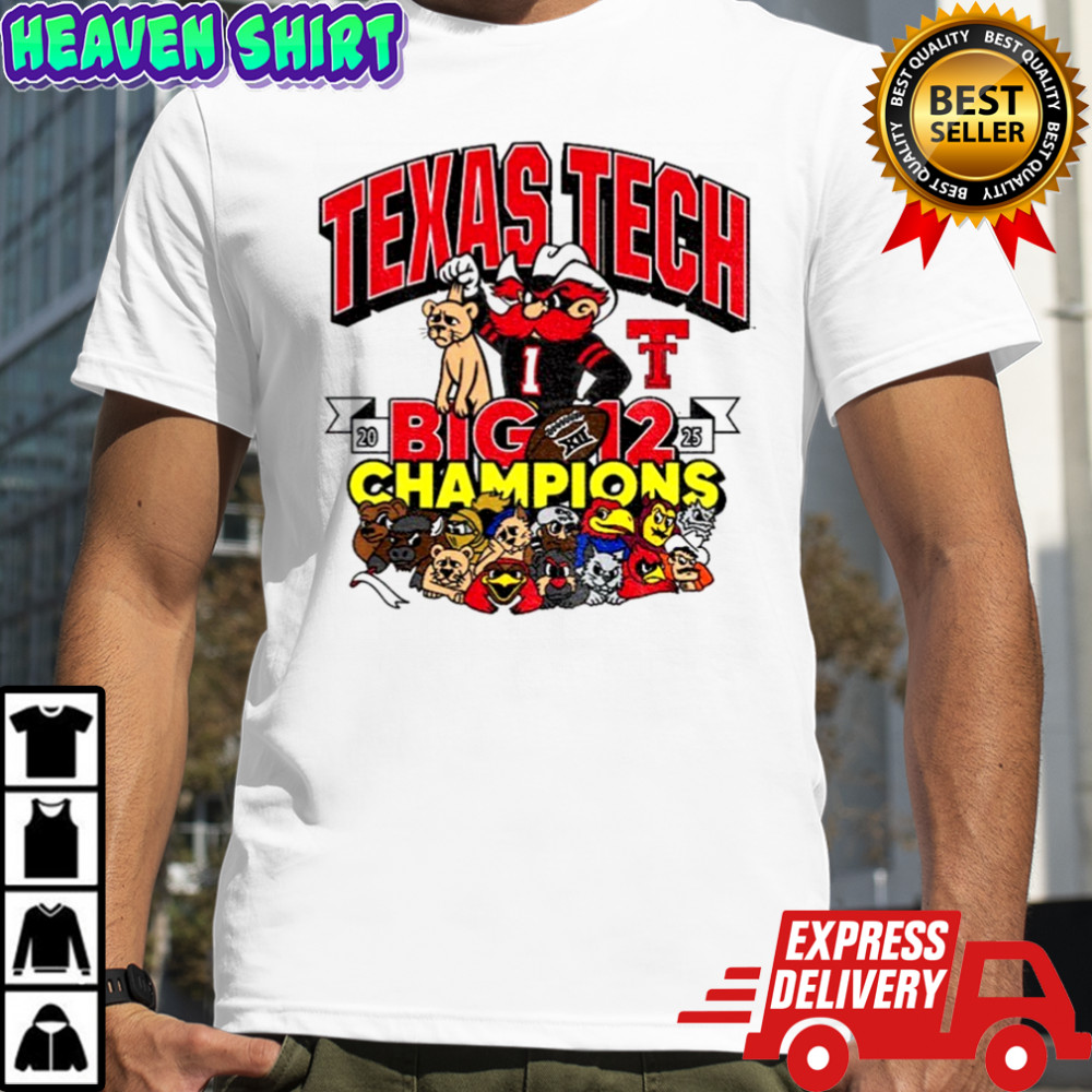 Official Texas Tech Red Raiders Big 12 Football Champions CFP shirt