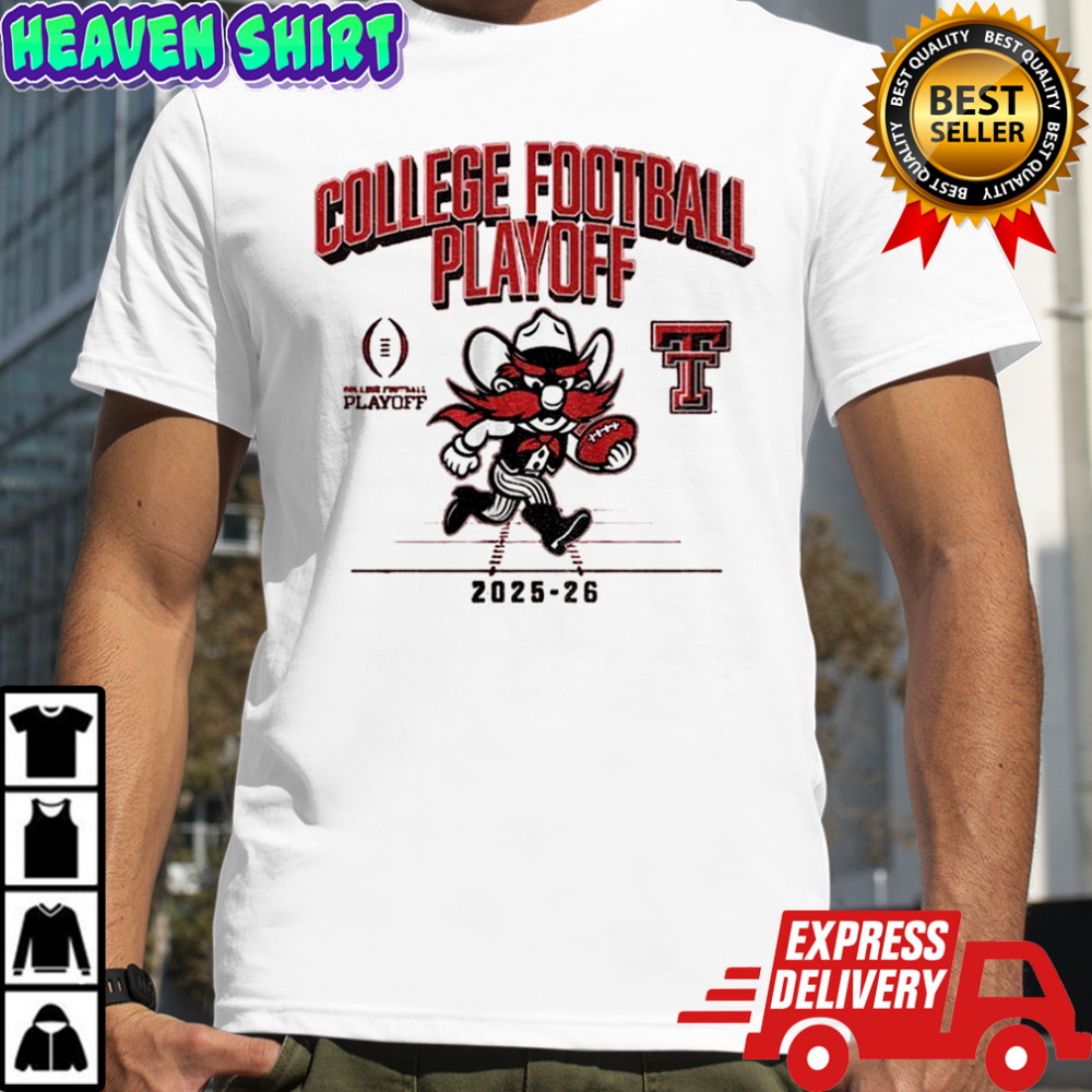 Official Texas Tech Red Raiders Football 2025 CFP Mascot shirt