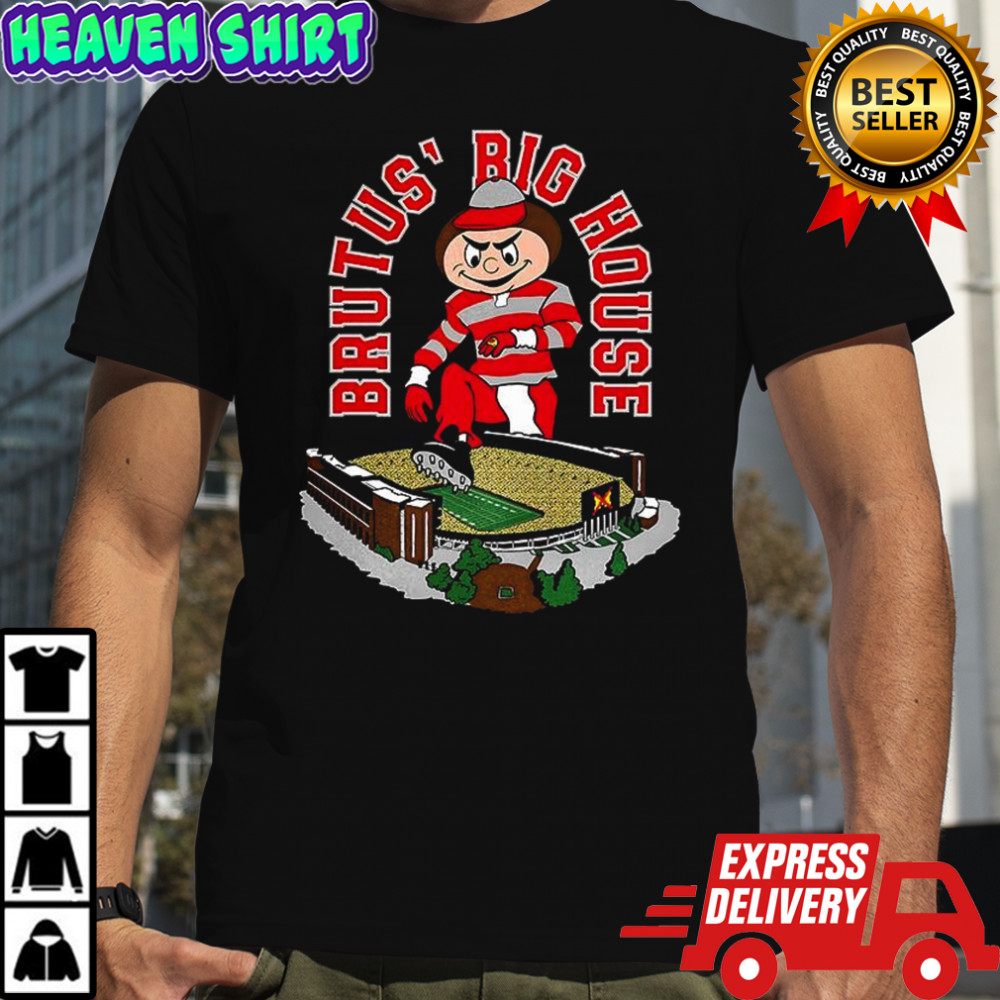 Ohio State Buckeyes Brutus’ big house stadium shirt
