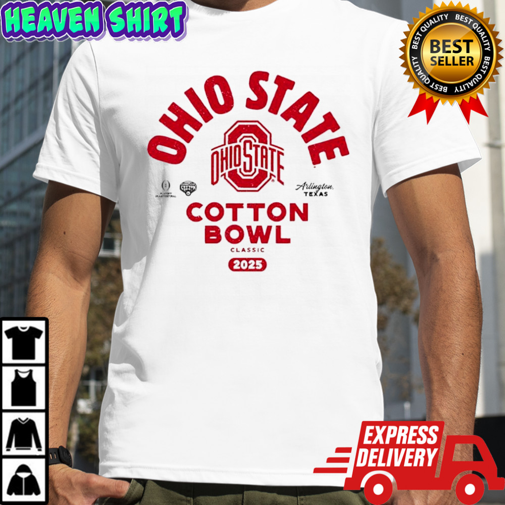Ohio State Buckeyes NCAA CFP 2025 Cotton Bowl classic Arlington shirt