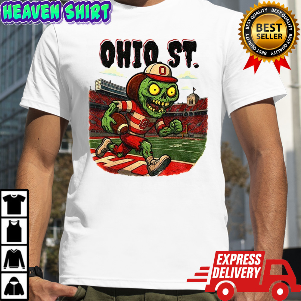 Ohio State Zombified Brutus Ohio State Buckeyes Football shirt