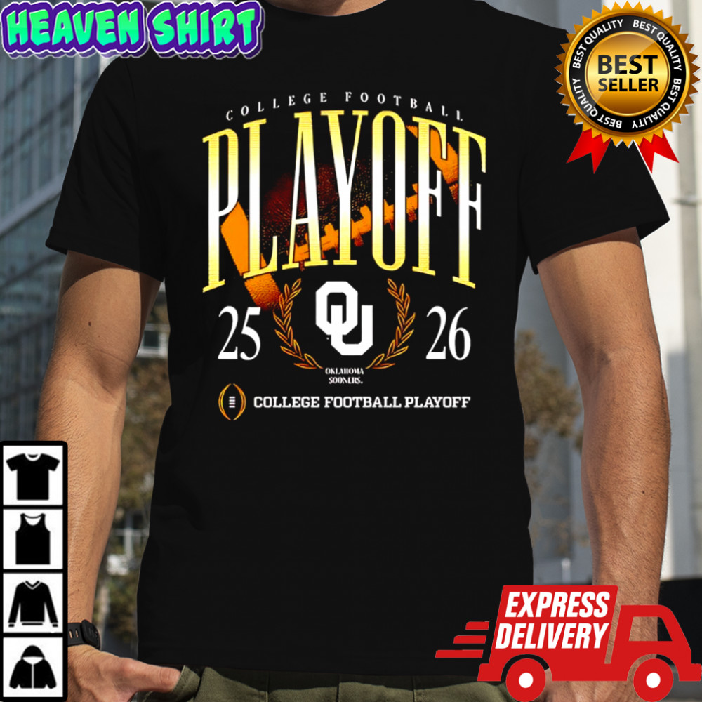 Oklahoma Sooners ’25-’26 College Football Playoff shirt