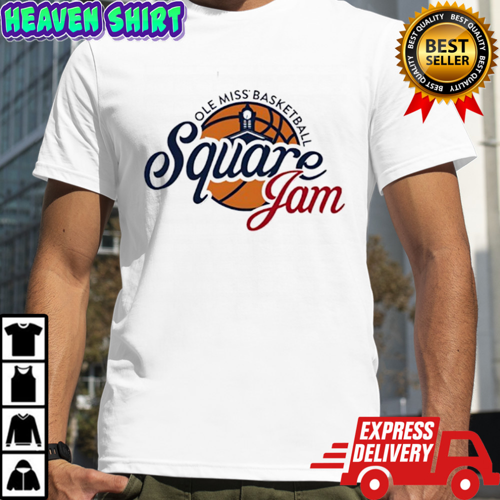 Ole Miss Basketball Square Jam shirt
