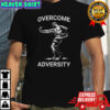 Overcome Adversity Statue T-shirt