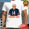 Packers Suck Pope Da Pope Chicago Bears Football Thanksgiving shirt