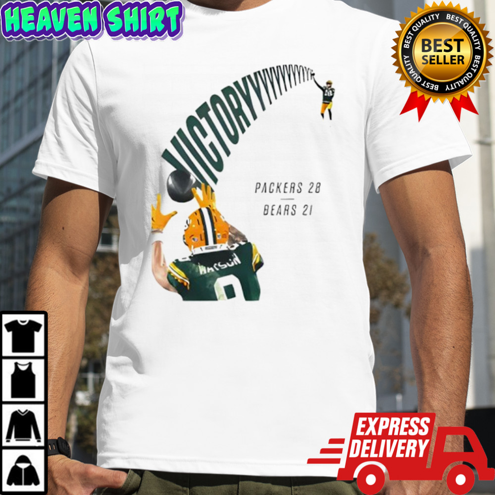 Packers Victory 28 Bears 21 Shirt