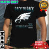 Philadelphia Eagles 2025 back to back NFC East Champs fly Eagles fly 21 years shirt