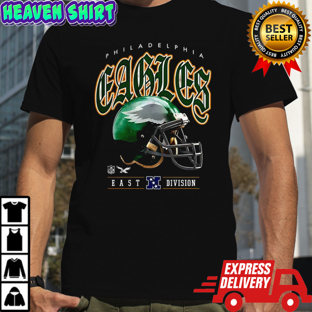 Philadelphia Eagles football East Division helmet shirt