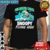 Philadelphia Eagles Snoopy flying high football Peanuts shirt