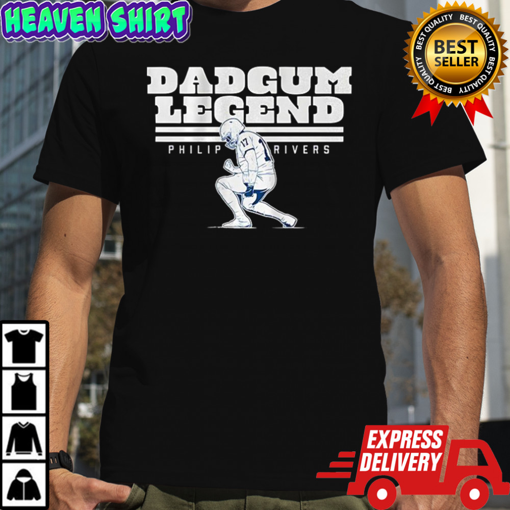 Philip Rivers celebration Indianapolis Colts football Dadgum Legend shirt