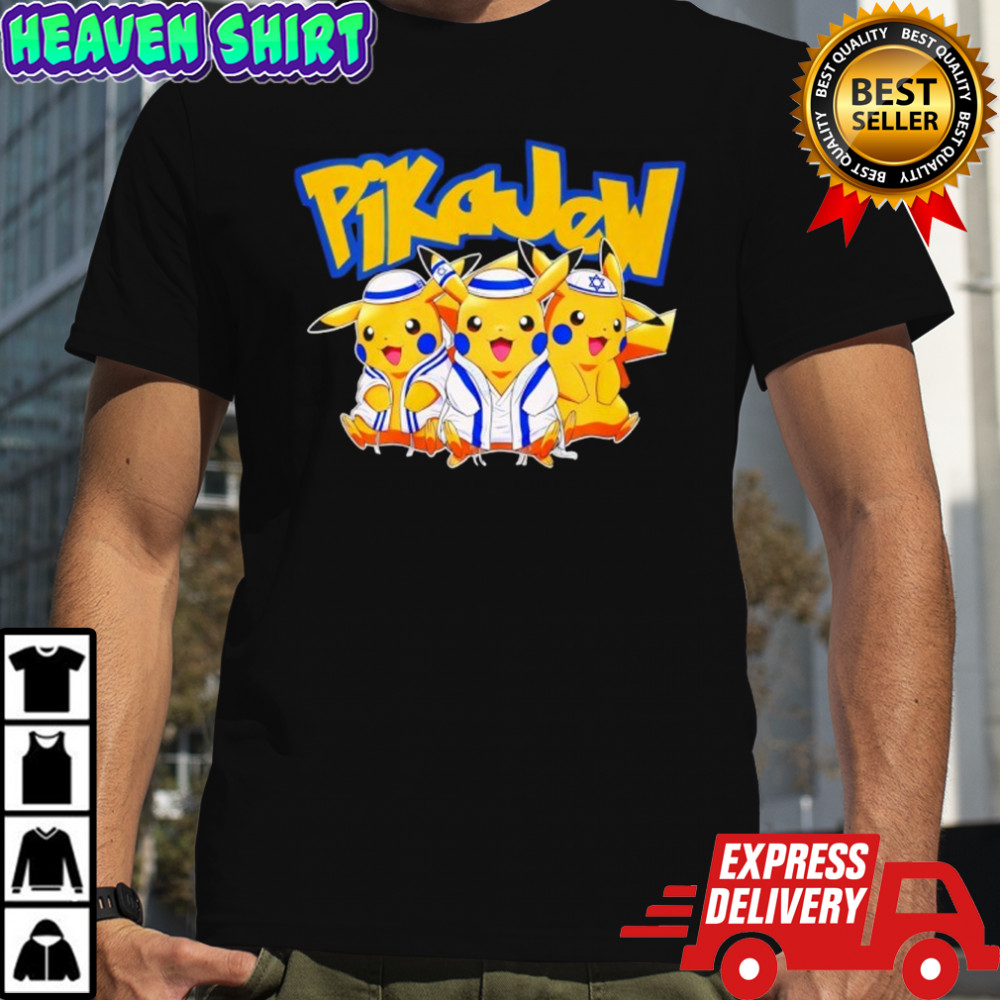 Pikajew Pikachu kippa shirt