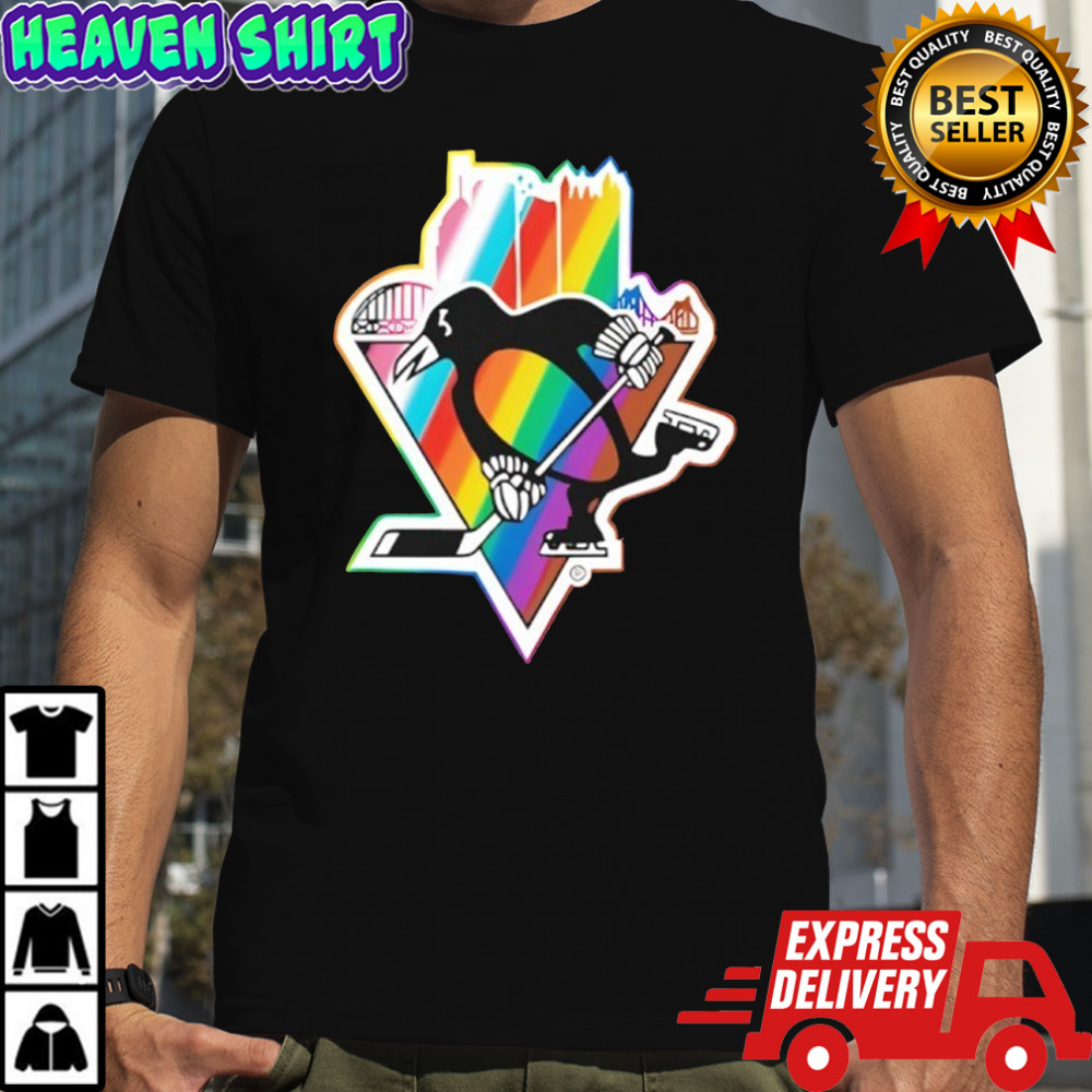 Pittsburgh Penguins Hockey Pride LGBTQ Shirt