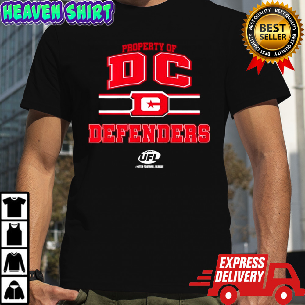 Property of DC Defenders United Football League Shirt