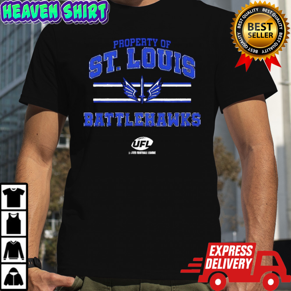 Property of St. Louis Battlehawks United Football League Shirt