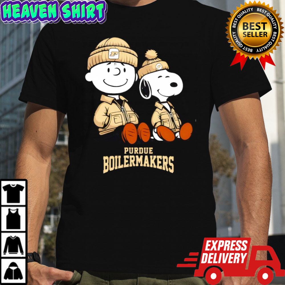 Purdue Boilermakers x Snoopy and Charlie Brown shirt