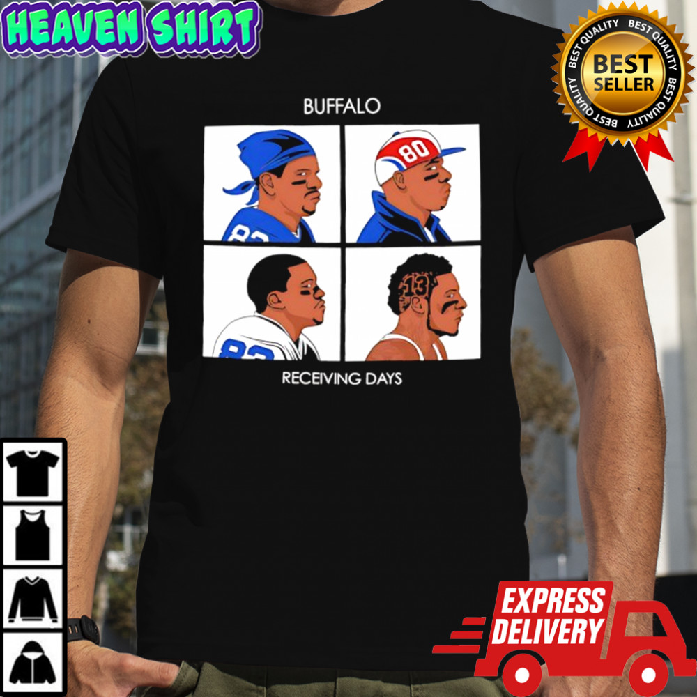 Receiving Days Buffalo players graphic shirt
