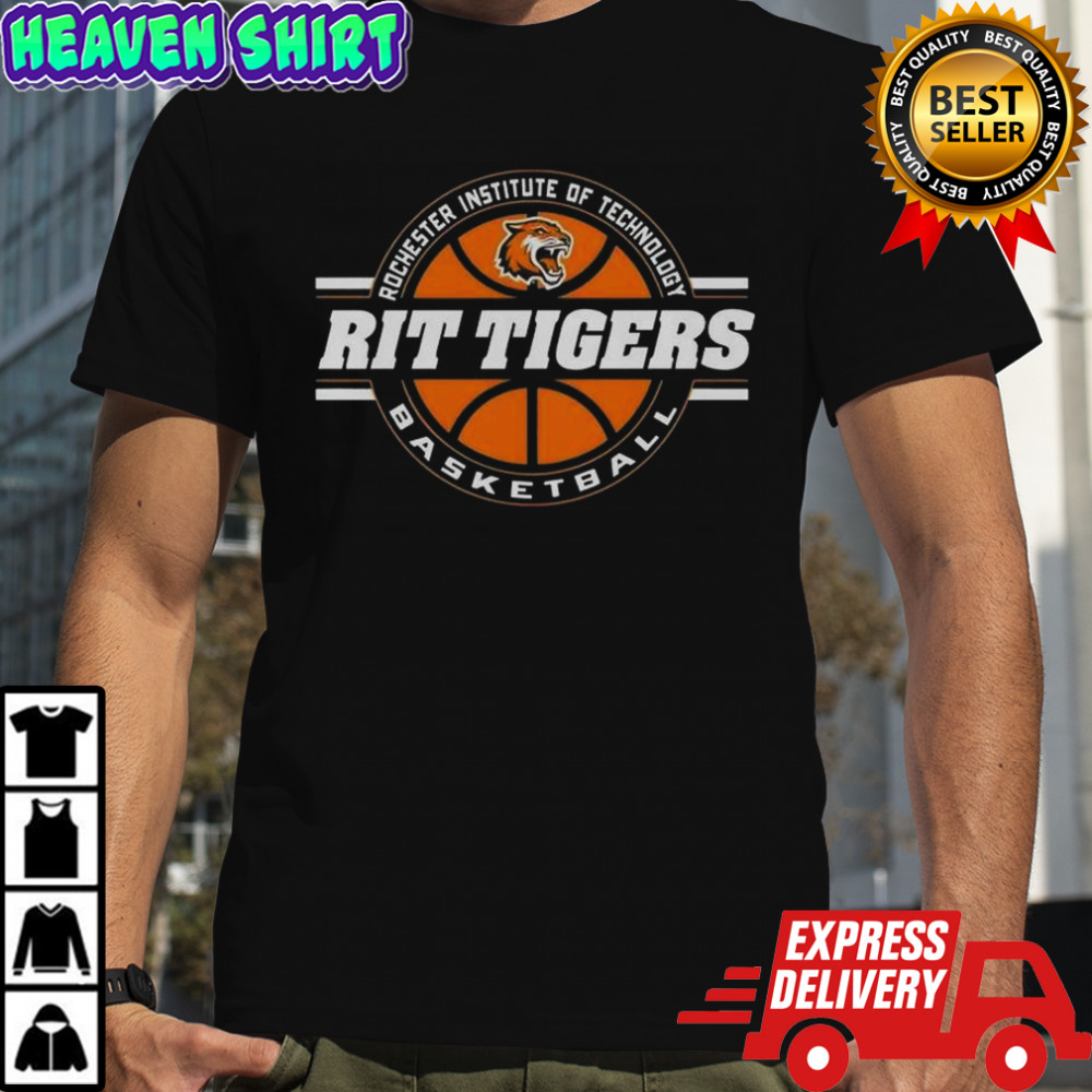 Rit Tigers Basketball Ringspun Rochester Institute Of Technology T-Shirt