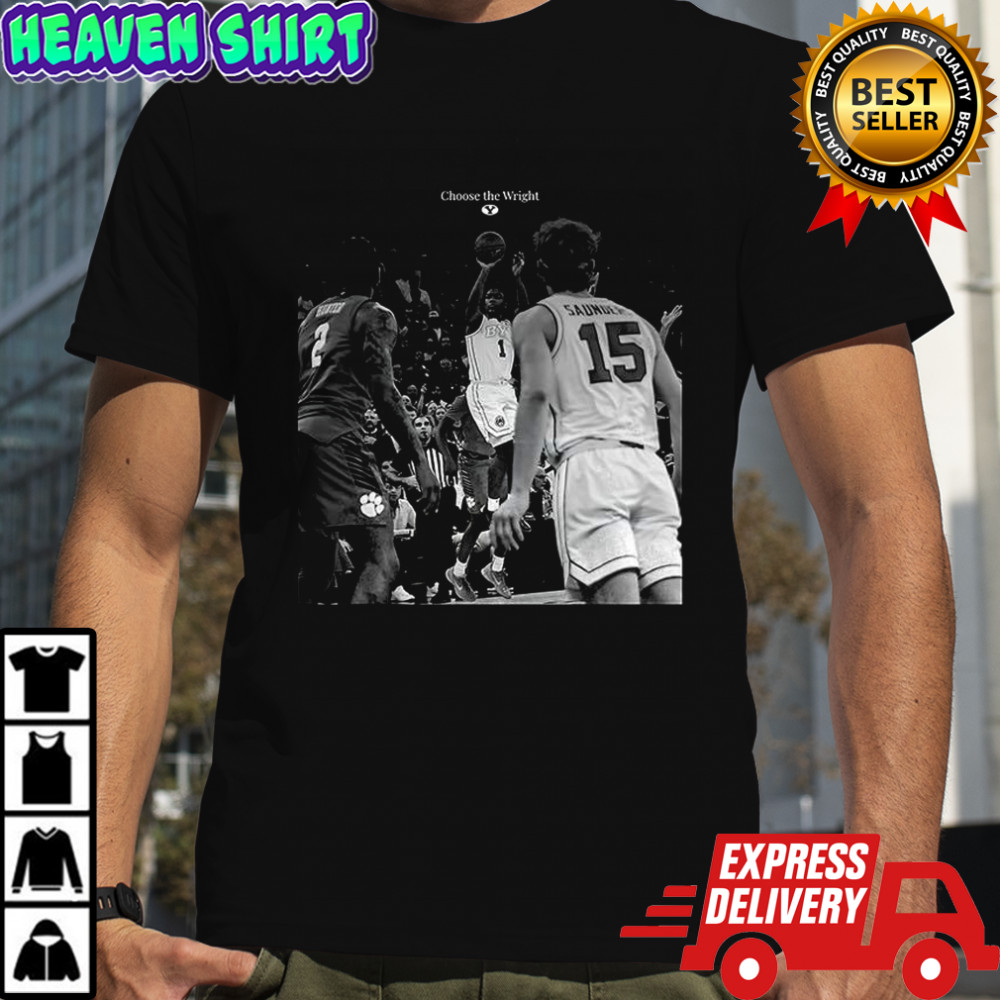 Robert Wright III BYU Cougars Choose the right shirt