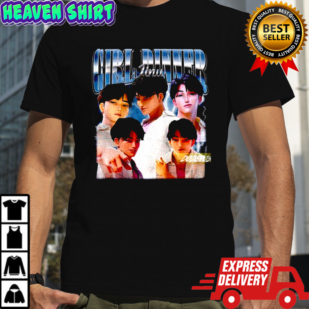 Saja Boys Jinu Girl Dinner Kpop Demon Hunters graphic shirt