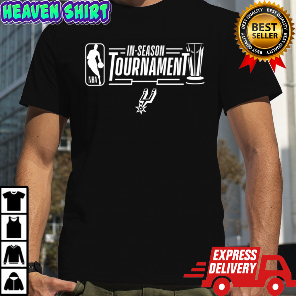 San Antonio Spurs NBA in-season tournament logo shirt