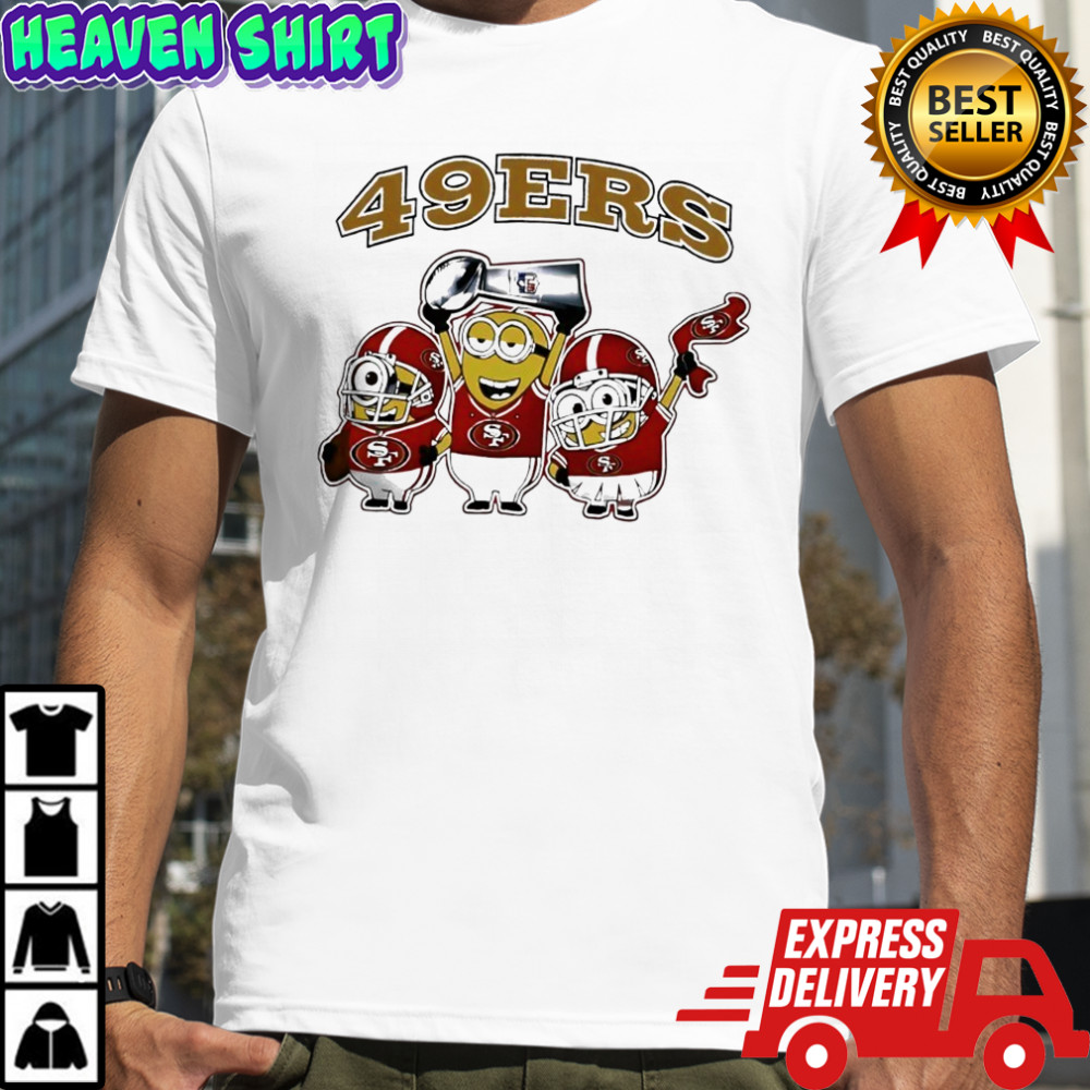 San Francisco 49ers Minions Celebrate Football Shirt